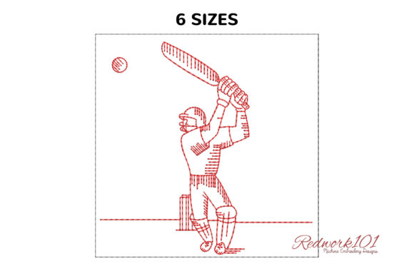 Cricket Player Batting: A Designer's Take for Boutique Sweatshirts