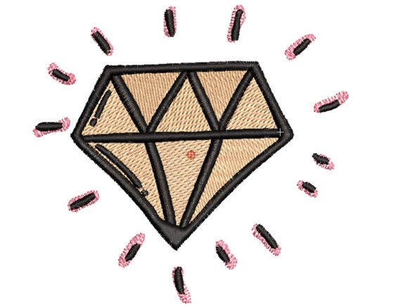 Diamond Doodle: A Craft Fair Embroidery Review