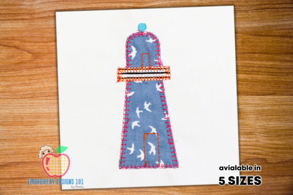 Light House Applique Design: Warm Reviews for Handmade Gifts