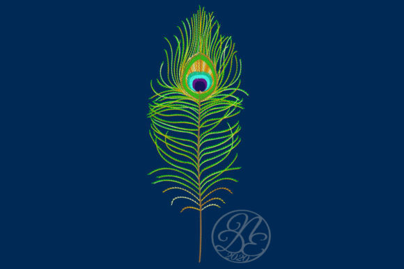 Peacock Feather Motif – in the Hoop: A Designer’s Review